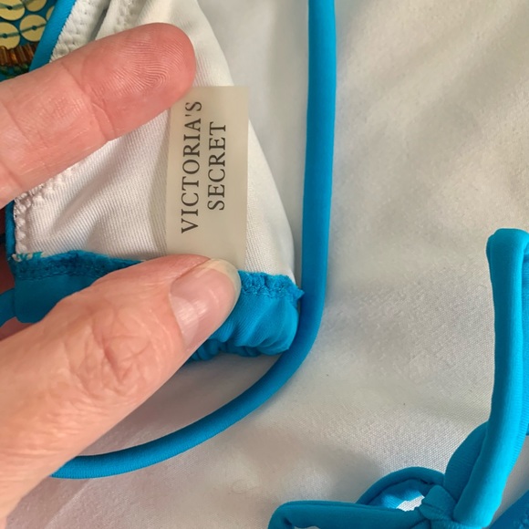 Victoria’s Secret Sequin & Beaded String Bikini, M - Picture 6 of 9